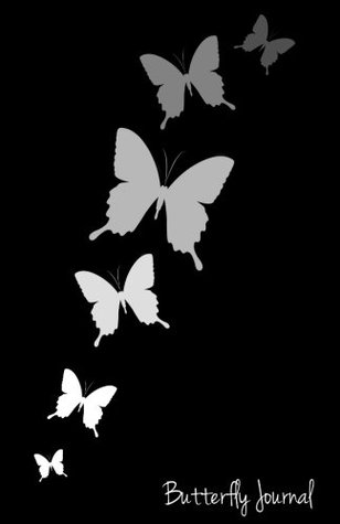 Read online Butterfly Journal: 100 Page Lined Writing Notebook with Butterflies Cover Black and White -  file in PDF