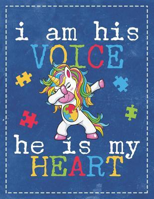 Read Autism Awareness: I Am His Voice He Is My Heart Dabbing Unicorn Composition Notebook Lightly Lined Pages Daily Journal Blank Diary Notepad 8.5x11 Mom Dad Supporting Autism & Autistic Kids - Kindelephant | PDF