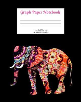 Download Graph Paper Notebook: Elephant; 4 Squares Per Inch; 8 X 10; 10 Sheets/200 Pages -  | PDF