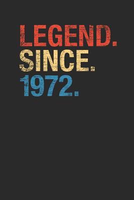 Read Legend Since 1972: Blank Lined Notebook - Journal for Birthday Gift Idea - Legend Publishing file in PDF