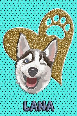 Download Husky Life Lana: College Ruled Composition Book Diary Lined Journal Blue - Frosty Love file in PDF