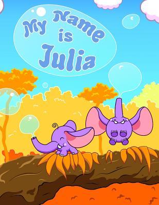 Read My Name Is Julia: 2 Workbooks in 1! Personalized Primary Name and Letter Tracing Workbook for Kids Learning How to Write Their First Name and the Alphabet, Practice Paper with 1 Ruling Designed for Children in Preschool and Kindergarten -  | PDF