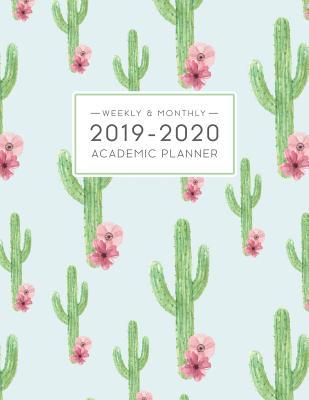Read 2019-2020 Academic Planner: Weekly and Monthly Dated Academic Planner Organizer with Inspirational Quotes, Large (July 2019 - June 2020) - Watercolor Cactus Pattern - Nifty Prints file in ePub