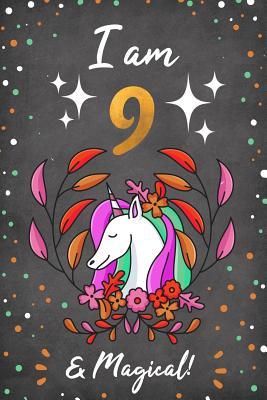 Read online I Am 9 & Magical!: Cute Dot Bullet Notebook/Journal - Childish Chloe Journals | ePub