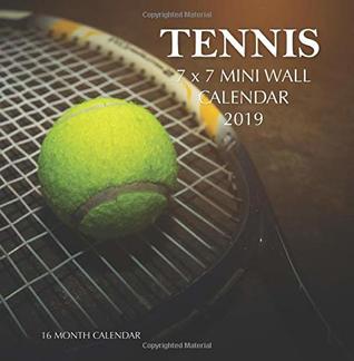 Download Tennis 7 x 7 Mini Wall Calendar 2019: 16 Month Calendar -  | PDF