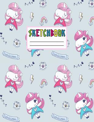 Read online Sketchbook: Cute Unicorn Kawaii Sketch Book for Girls, Kids, Teens, Women (Perfect for Sketching, Drawing, Doodling, Journal, Note Pad, Birthday Party Favors) - Lissa Mathis Press | ePub