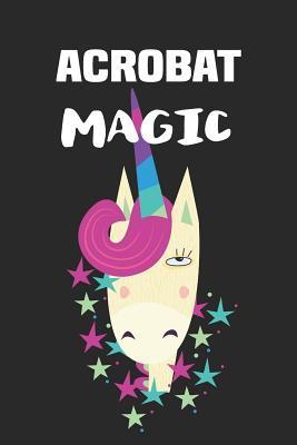 Read Acrobat Magic: Blank Lined Unicorn Notebook Journal - Unikq Publishing | ePub