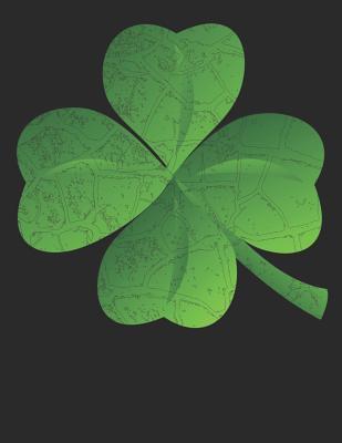 Download Lucky 4 Leaf Clover for St Patrick's Day Blank Sketchbook, Sketch, Draw and Paint -  | PDF