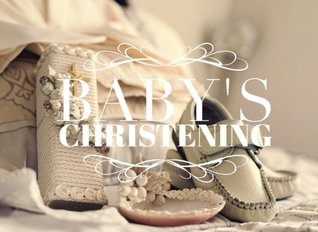 Download Baby's Christening: Guest Book  Message Book  Keepsake  Birthdays  50 Blank Pages With Pattern Border  Use At Christenings, Baptisms, Naming  Dedications  8.25” X 6”  Soft Back Cover -  file in PDF