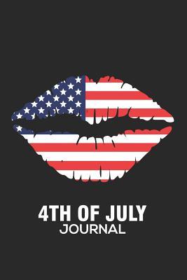 Download 4th Of July Journal: USA Flag Lips Notebook, 4th Of July Celebration, Composition Book, Patriotic Journal for American Independence Day -  file in PDF