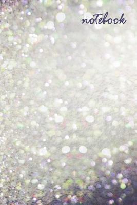 Download Notebook: White & Deep Purple Beautiful Sparkle Inspired Cover -  file in PDF