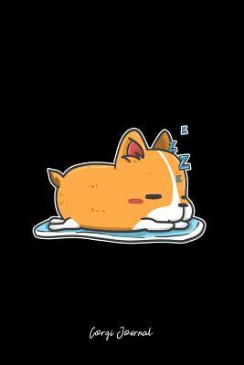 Read online Corgi Journal: Dot Grid Journal - Sleeping Corgi Cute Blue Welsh Dog Lover Gift - Black Dotted Diary, Planner, Gratitude, Writing, Travel, Goal, Bullet Notebook - 6x9 120 pages - Boredkoalas Corgi Journals file in ePub