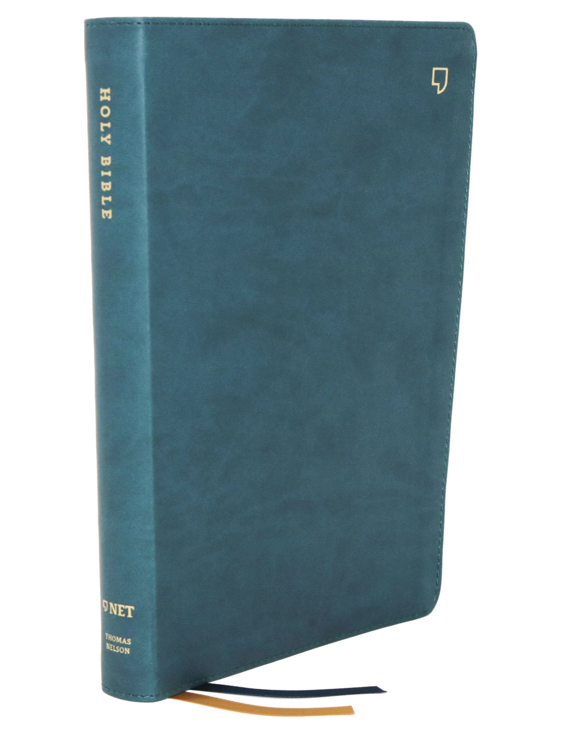 Read NET Bible, Thinline, Leathersoft, Teal, Thumb Indexed, Comfort Print: Holy Bible - Thomas Nelson | ePub