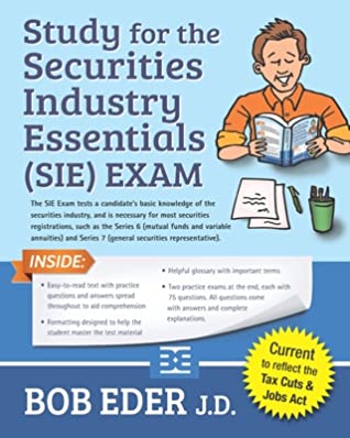 Download Study for the Securities Industry Essentials (SIE) Exam - Bob Eder file in ePub